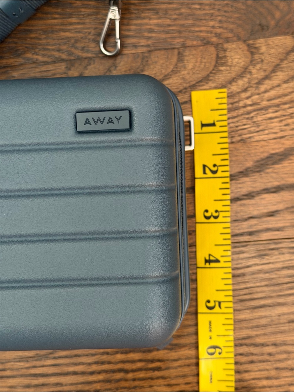 Away The Mini Crossbody Bag in Cost Blue NWOT - Picture 7 of 8
